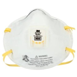 Masque respiratoire N95 avec valve de 3M. Efficace contre particules solides & liquides sans huile. Vendu par boite de 10 unités