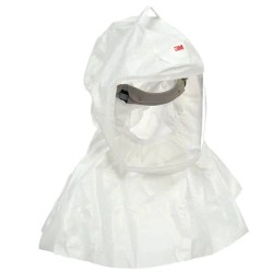 Cagoule blanche P/M de série S de 3M pour système de protection respiratoire en milieu pharmaceutique, médical & agroalimentaire