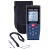 Class 2 laser distance meter & estimating tool measuring imperial & metric. Range: 0.05m to 50m. Supplied by AAA batteries.