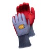 A4 cut resistant winter glove with foam nitrile coating and waterproof membrane