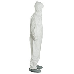 Disposable TYVEK400 coverall with hood and boot, box/25 unit