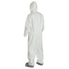 Disposable TYVEK400 coverall with hood and boot, box/25 unit