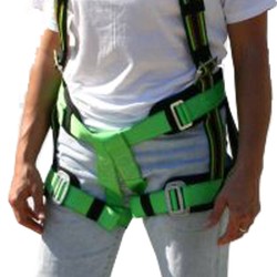 Miss Miller safety harness for womenwith 1 back D-ring and friction buckles class A