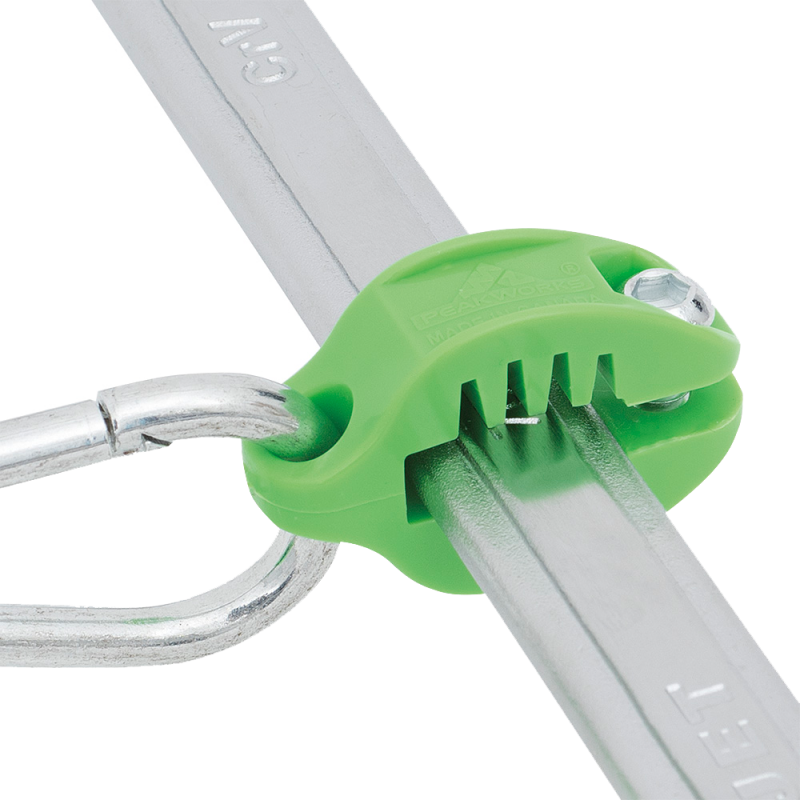 Clamp for flat tools ranging from 5/16" to 1-5/16" (8mm to 33mm) in width from Peakworks