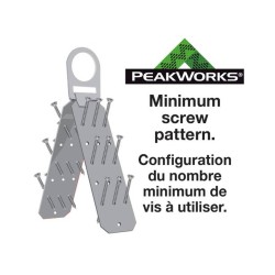 Reusable roof anchors whit D-ring