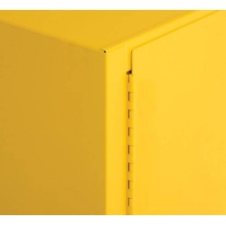 Armoire de 30 gallons US (114 L) pour liquides inflammables, certifiée ULC.