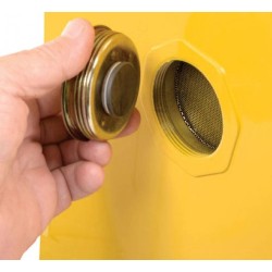 Armoire de 45 gallons US (171 L) pour liquides inflammables, conforme ULC