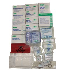 Trousse de premiers soins conforme CAN/CSA Z1220-17 risque faible pour 26 à 50 travailleurs