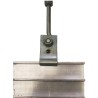3/8" threaded rod with hook, 6-3/4" long