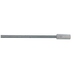 Steel threaded rod 3/8 in, sold by linear foot, length to be specifed