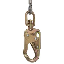 Peakworks Life line Model SRL- SRL-73302-40LE, 40 ft, Leading Edge Self-Retracting Lifelines, 1 galvanized steel cable