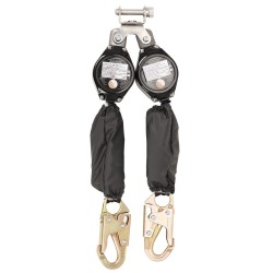 Peakworks Model SRL-70502-6LE, 6 ft twin leg with Dyneema webbing, 2 regular carabiners