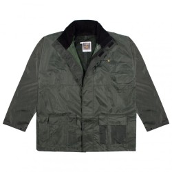 Ensemble imperméable et coupe-vent Terra 200D en polyester recouvert de PVC vert pour pluies diluviennes S à 2XL