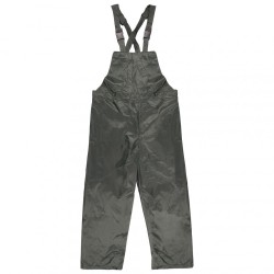 Terra green PVC 200D waterproof windproof polyester rainwear 3 piece kit for heavy rains S to 2XL