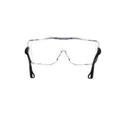 Lunette de sécurité OX pour protection oculaire par-dessus des lunettes de prescription par 3M. Lentille de polycarbonate clair.