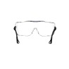 3M OX protective eyewear with DX anti-fog treated clear polycarbonate lens for over-the-glass coverage for prescription glasses.