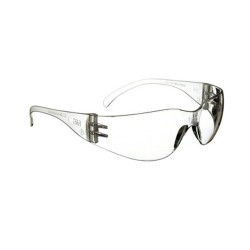 Lunette de sécurité Virtua Max par 3M. Lentille de polycarbonate clair recouvert d'un revêtement antibuée. Homologué CSA.