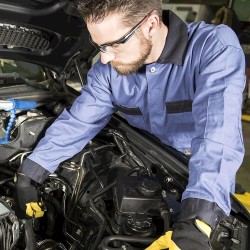 100 % cotton coveralls 8 oz whit 7 pockets, 