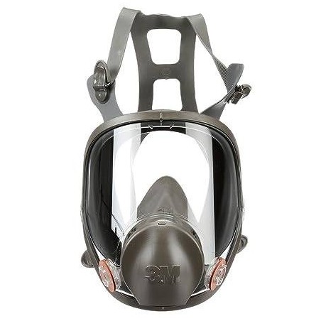 3M 6000 series NIOSH approved full facepiece. Lightweight and comfortable. Filter & cartridge not included. Medium.
