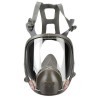 3M 6000 series NIOSH approved full facepiece. Lightweight and comfortable. Filter & cartridge not included. Medium.