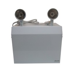 Emergency light unit 12 V 360 W with 2 spotlights