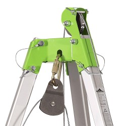 Confined Space Kit: Tripod, 3-Way 60' (18 M) WINCH, 65'