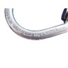Reusable concrete anchorage connector for fall protection. This stainless steel anchorage connector supports 400 lb