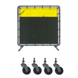 Roulettes pour écran de soudure portable (4 roulettes)