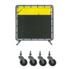 Casters for portable welding screen (4 units)