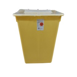 General purpose large volume sharp waste containers, 37.8 liters (10 US gallons).