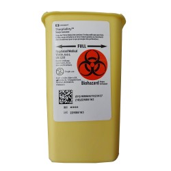 Contenant pour déchets tranchants ou piquants, 946 ml (1 quart).