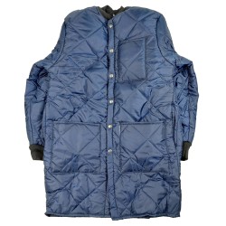 Long freezer coat with polar, snap and 3 pockets