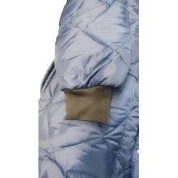 Long freezer coat with polar, snap and 3 pockets