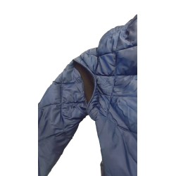 Manteau polar long pour congélateur, 3 poches et bouton pression