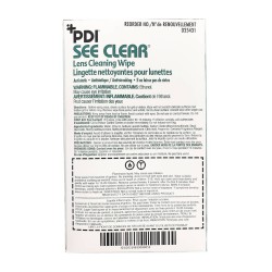 lingette nettoyante pour lentille antistatique en boîte de 100