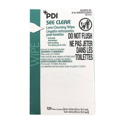 antistatic lens cleaning wipe, box of 100