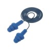 UltraFit 340-4007 reusable and detectable earplugs and cord, 25 dB, 100 pairs