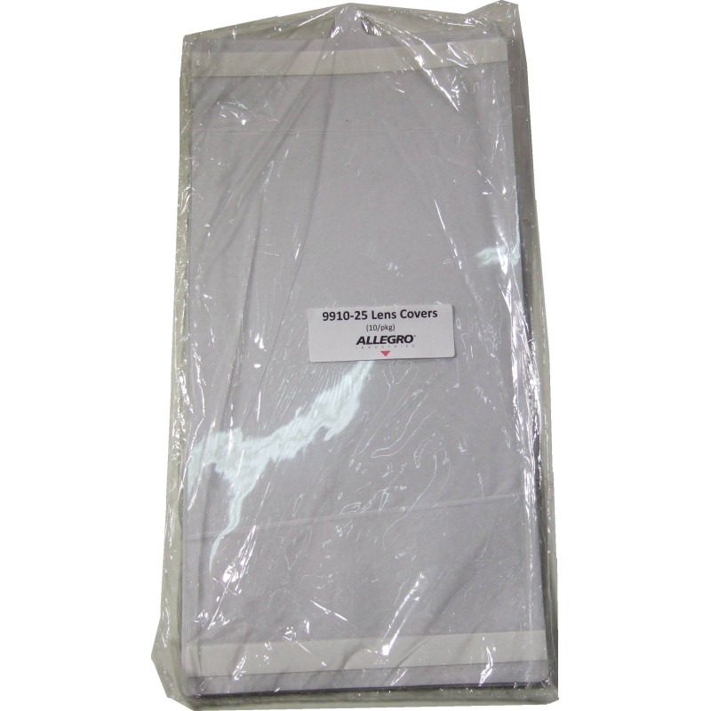 Clear peel off compatible with Allegro Hood, RA9910, sold per 10 units