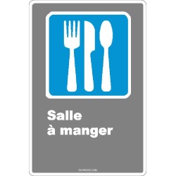 Affiche CDN«Salle à manger» de langue française: formats variés, matériaux divers, d’autres langues & options