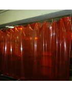Industrial curtains, heat and chemical protection.