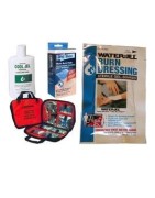 Burn kits, gels, dressings and sterile wet pads.