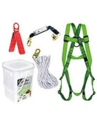 Fall protection roofing kit, 25 or 50 ft by Peakworks.
