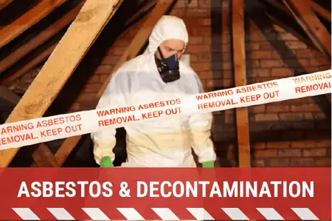 Asbestos decontamination
